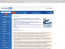 Tablet Screenshot of formularz.com